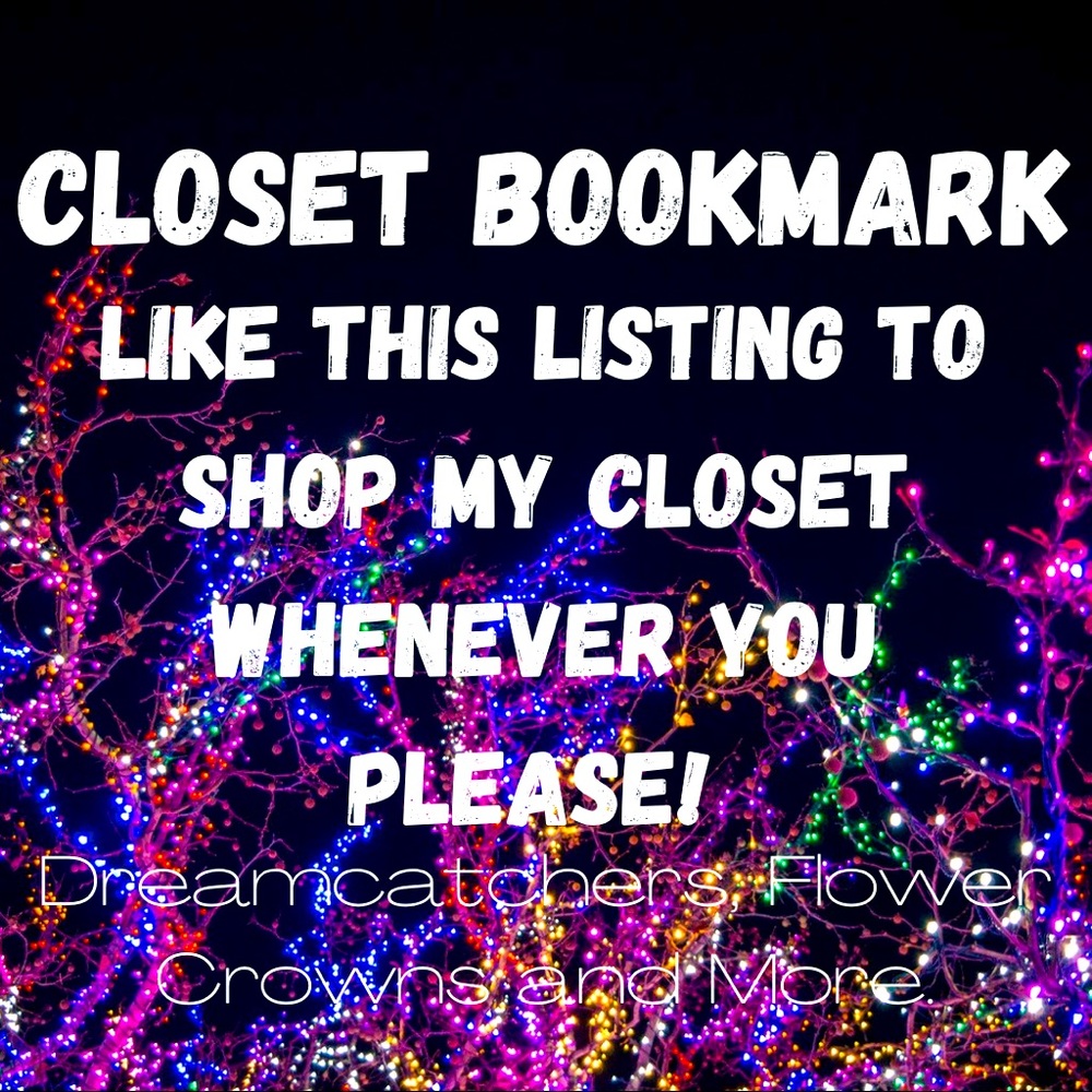 Save for Handmade Dreamcatchers and flower crowns